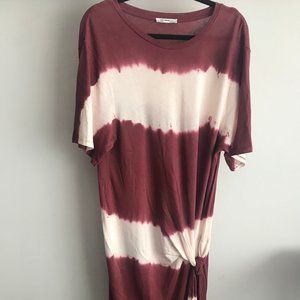 Zara dress burgundy L